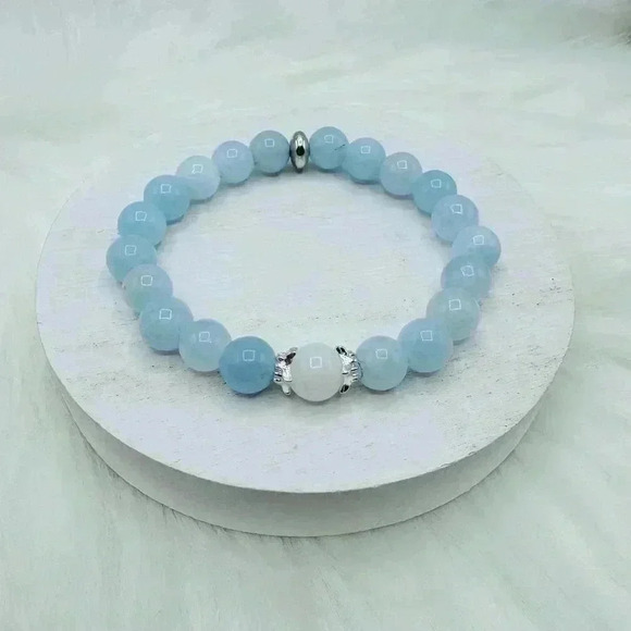 Silver Skye Beaded Bracelet - Picture 1 of 5